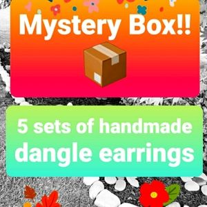 Mystery box of handmade earrings‼️‼️Best Deal‼️‼️